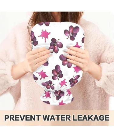 Naanle 2L Transparent Hot Water Bottle with Cover - Large Heat & Cold Therapy for Pain Relief | Ideal for Bed Hands & Feet - Buy Online on GoSupps.com