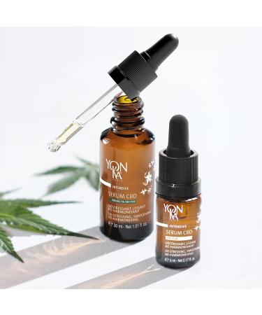  Yonka Yonka Paris CBD Serum 5ml 100% Pure CBD Soothing & Rebalancing Facial Treatment Water-Free Alcohol-Free All Skin Types - Buy Online on GoSupps.com