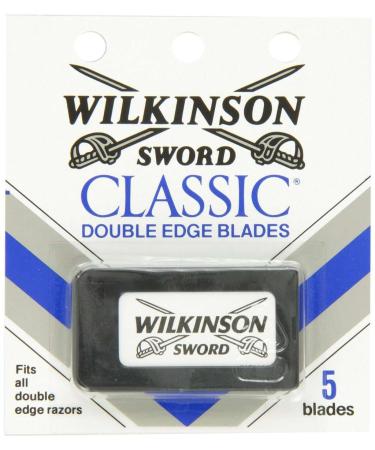 Buy Wilkinson Sword Classic Double Edge Blades - 45 Blades Total (Pack of 9) | International Shipping Available - Buy Online on GoSupps.com