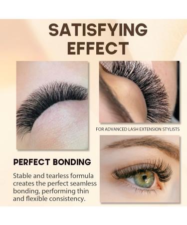 Eyelash Extension Glue | Waterproof Lash Glue for 6 Weeks Retention | 1 Sec Drying Scented Formula (5ml) - Perfect for Salon Use - Buy Online on GoSupps.com