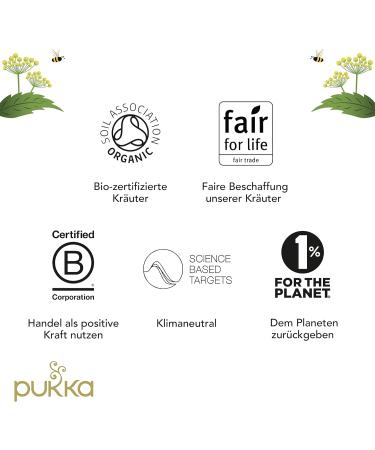 Pukka Herbs Herbal Tea Chest |Organic | Tea Collection | Reusable Sharing Box | 42 Sachets | 6 Flavours Ginger Chamomile Mint 42 Count (Pack of 1) - Buy Online on GoSupps.com
