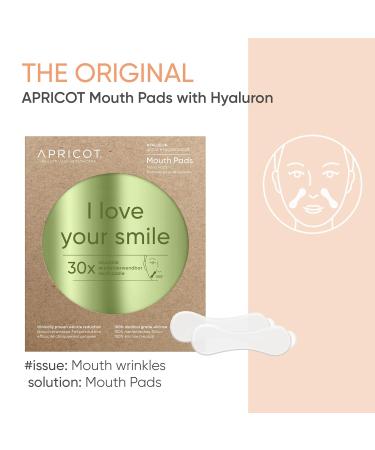 Buy Apricot Silicone Mouth Pads - Anti-Aging with Hyaluron for Upper Lip & Nasolabial Folds - 30 Uses - International Shipping - Buy Online on GoSupps.com