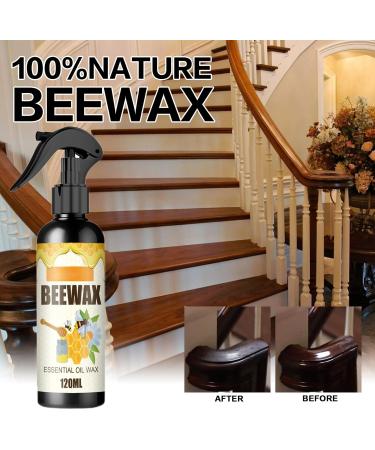 WOSLXM Natural Micro-Molecularized Beeswax Spray Beeswax Wood Cleaner Spray Beeswax Spray Furniture Polish Original Beeswax Furniture Polish for Wood Polish Furniture Care (3PCS) - Buy Online on GoSupps.com
