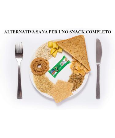  Rilevo I detect 25 single packs of Hunger-busting bars - 2 hours without hunger natural bar with hulled sesame seeds and hazelnuts (25 x 25 g) - Buy Online on GoSupps.com