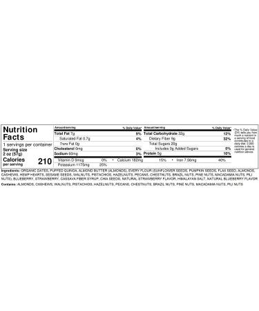 Strawberry Blueberry Every Bar - Delicious & Nutritious Snack - Buy Online on GoSupps.com