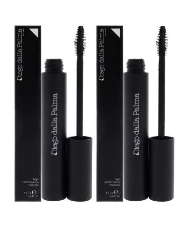 diego dalla palma Diego Dalla Palma High Performance Mascara - Pack of 2 For Women 10.5 g Mascara