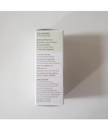 Pranarom Vetiver Essential Oil 5ml - Pure Aromatherapy for Relaxation - Buy Online on GoSupps.com