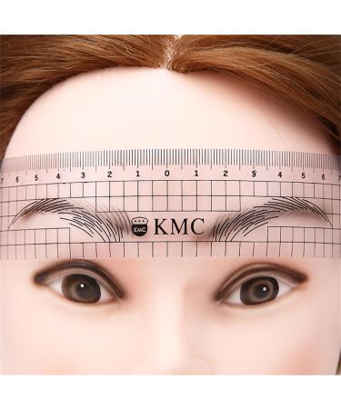 XROLAND Eyebrow Ruler Plastic Eyebrow Ruler Nose Positioning Eyebrow Grooming Ruler Eyebrow Stencil Makeup Microblading Measuring Shaper Tool - Buy Online on GoSupps.com