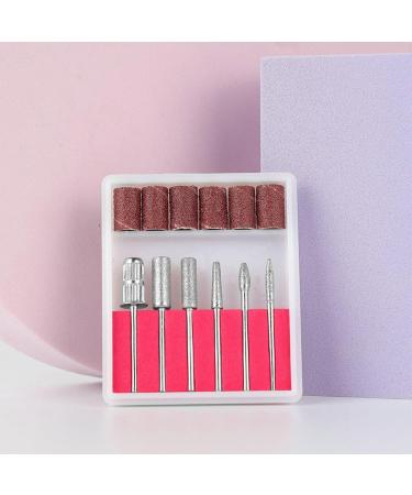 Professional Euduq 17-Piece Tungsten Carbide Nail Drill Bits Set for Gel & Acrylic | Manicure & Pedicure Attachments - Buy Online on GoSupps.com
