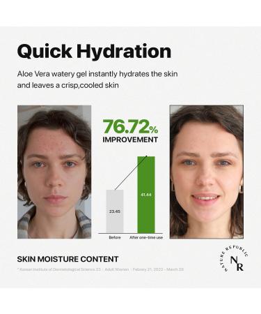 Nature Republic Aloe Vera Gel 92% & Vitamin Cleanser Set - Hydrating Moisturizer and Facewash Daily Makeup Remover Natural Cleanser - Buy Online on GoSupps.com