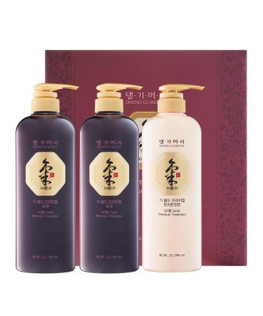 Daeng Gi Meo Ri Ki Gold Premium Special Set 3-Pack 2X Shampoo 1X Treatment