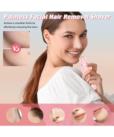 Buy Electric Shaver Razors for Women - 3 in 1 Waterproof Bikini Trimmer & Painless Facial Hair Removal - Smooth Wet & Dry Use - Hot Pink - Buy Online on GoSupps.com