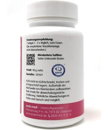 Buy Woscha Ubiquinol 100mg Softgels (60 Count) - Premium Antioxidant Supplement for Heart Health - Fast International Shipping - Buy Online on GoSupps.com