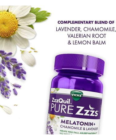 ZzzQuil Pure Zzzs Melatonin Sleep Aid Gummies - 72 Count for Restful Sleep - Buy Online on GoSupps.com