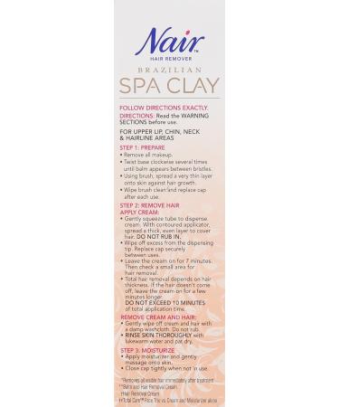 Nair Brazilian Spa Clay Total Care Face Trio - Nourishing Skincare for Radiant Skin | International Shipping Available - Buy Online on GoSupps.com