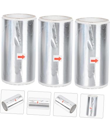 minkissy 3rolls Nail Foil Nail Remover Soak off Foils Tinfoil Nail Art Dip Remover Wrap Nail Dip Remover Gilding Flakes Nail Accessories Nail Wraps Tinfoil Tin Foil Nail Polish Scraper - Buy Online on GoSupps.com
