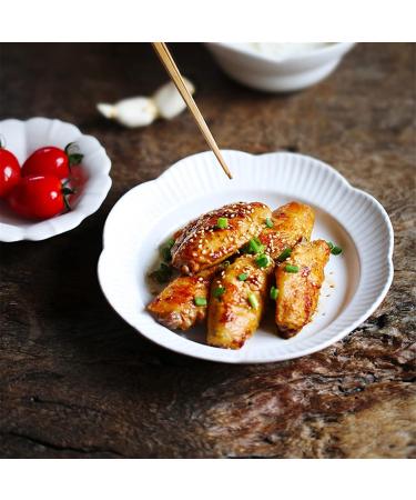 Serving Plates Ceramic Dinner Plates Vegetable Plates Household White Deep Plates Restaurant Dishes Kitchen Plates Oval Plates Fish Plates Solid Colors Simple for Appetizer Dinner and Desserts (Col - Buy Online on GoSupps.com