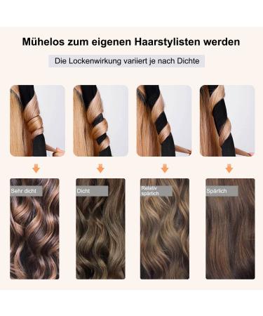Shop Heat-Free Lock Winders - Silk Curling Bands for Safe Non-Slip Curly Hairstyles (Blue) - Buy Online on GoSupps.com