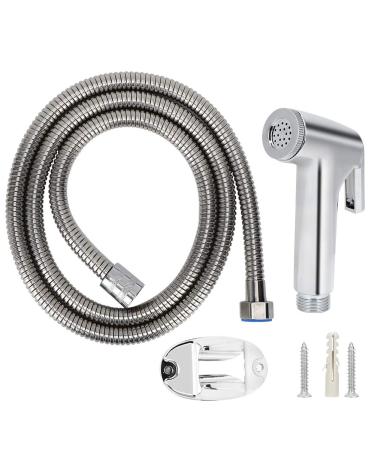 Toilet Sprayer G1/2 Inch Handheld Bidet Sprayer Set Portable Shower Sprayer WC Bidet Cleaning Spray Head