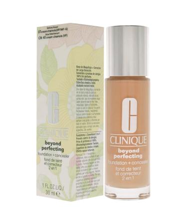 Clinique Beyond Perfecting Foundation Plus Concealer - CN 40 Cream Chamois 1 oz - Buy Online on GoSupps.com