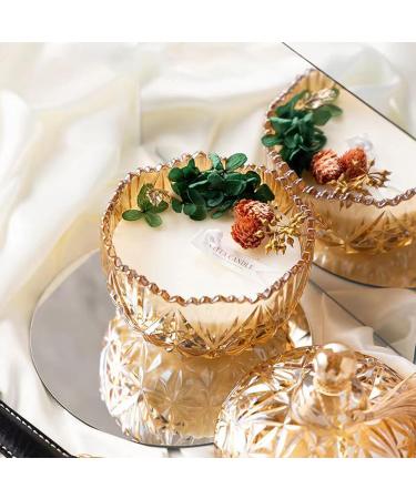 Relaxing Scented Candles for Home | Aromatherapy Jar Candle with Glass Cover - Perfect Gifts for Men & Women (Dried Orange - Buy Online on GoSupps.com