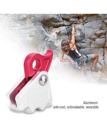 Vgeby Outdoor Climbing Closed Rope Grab - 15kN Self-Braking Stop Descender for 9-12mm Rope | Rescue & Abseiling Climbing Equipment - Buy Online on GoSupps.com