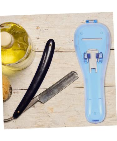 2 Series Box Razor Storage Set - Universal Travel Razor Case & Cover | Safe & Portable Razor Organizer (16.5x6x3.5cm) - Orange & Blue - Buy Online on GoSupps.com