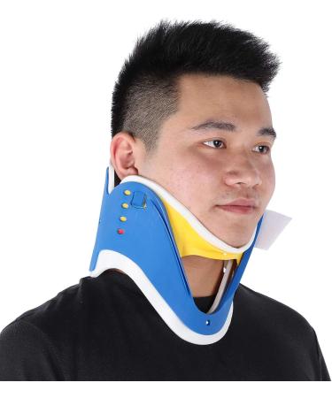 Professional Neck Brace | Adjustable Cervical Support Collar for Pain Relief & Spine Correction - International Shipping Available - Buy Online on GoSupps.com