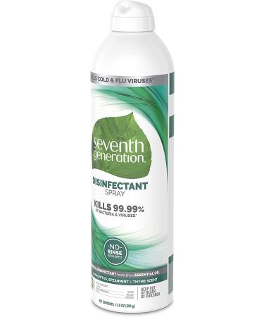 Seventh Generation Eucalyptus Spearmint & Thyme Disinfectant Spray 13.9oz - Pack of 4 - Buy Online on GoSupps.com
