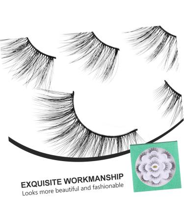 Beaupretty 7 Pairs Three-dimensional False Eyelashes Makeup False Eyelashes Fiber False Lashes Cosplay Fake Eyelashes Thick Eyelash Makeup 6d Dense Artificial Fiber - Buy Online on GoSupps.com
