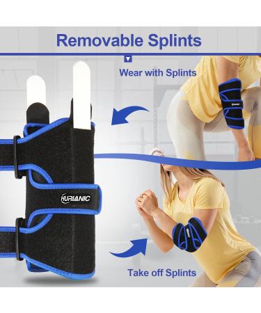 Adjustable Elbow Brace for Tendonitis & Tennis Elbow Relief Ulnar Nerve Support Night Sleep Fit for Men & Women - Buy Online on GoSupps.com