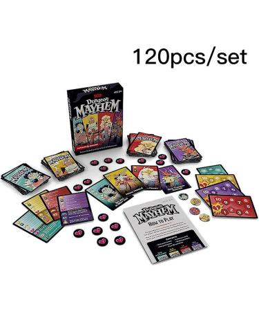 Dungeon Mayhem Card Game: Dungeons & Dragons | 24 Players | 120 Cards - Buy Online on GoSupps.com