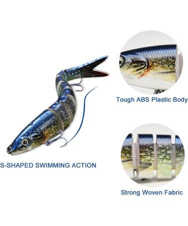 3-Piece Wobbler Set - Multi-Joint Angel Bait for Pike Mackerel & Trout Fishing - Premium Artificial Bait & Accessories - Buy Online on GoSupps.com