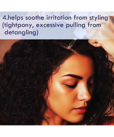 Scalp Serum Moisturizing Scalp and Hair Oil Refreshes and Nourishes Scalp Hair Strength Care Scalp Treatment Soothing Scalp Serum - Buy Online on GoSupps.com