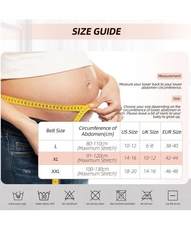Modloan Pregnancy Support Belt - Maternity Belly Band for Back, Pelvic, and Hip Pain Relief - Buy Online on GoSupps.com
