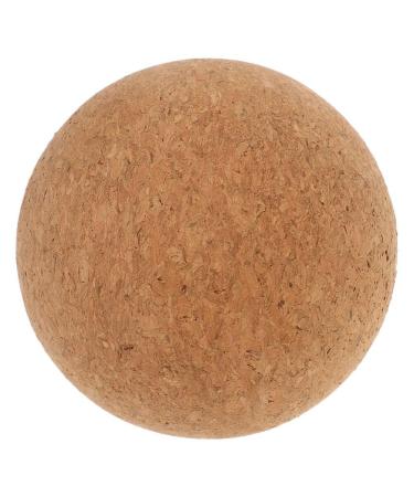 Healvian cork massage ball travel yoga massage ball trigger point and relaxation equipment for plantar fasciitis of the rear foot 100 mm