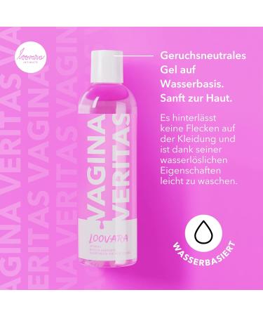 Loovara pH-Optimized Water-Based Lubricant 250ml - Dermatologically Tested Condom-Safe with Panthenol & Allantoin - Made in EU - Buy Online on GoSupps.com