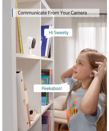 eufy Solo IndoorCam C24 2K Security Camera with Wi-Fi, Human & Pet AI, Night Vision - Plug-in IP Camera for Home Security - Buy Online on GoSupps.com