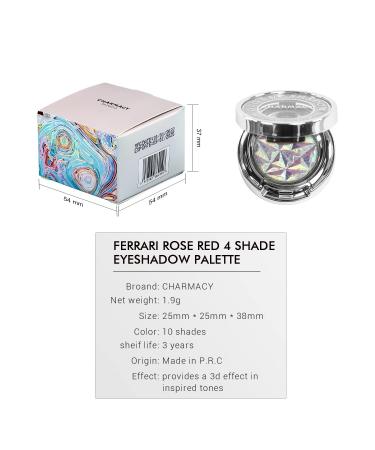 CHARMACY Insane Shifters Multichrome Eyeshadow - High-Impact Glitter Metallic Eye Look - 100% Vegan, Cruelty Free - 1.9g (808) - Buy Online on GoSupps.com