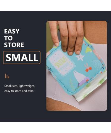 4-Pack Women's Bandage Storage Bags - Zippered Period Bag for First Period Gifts & Teenage Girls - Pink Collection - Buy Online on GoSupps.com