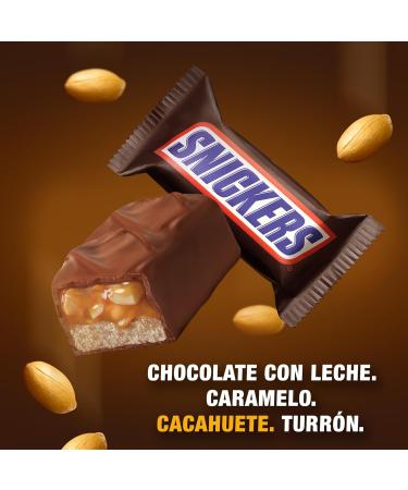  Snickers Snickers Chocolatines with delicious peanut cream sweet caramel and peanut pieces coated in milk chocolate in mini size (227g) - Buy Online on GoSupps.com