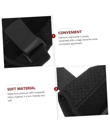 FRCOLOR Adjustable Compression Foot Sole Protector - Sports Braces for Men | Durable SBR Composite Cloth for Foot Drop Relief - Buy Online on GoSupps.com