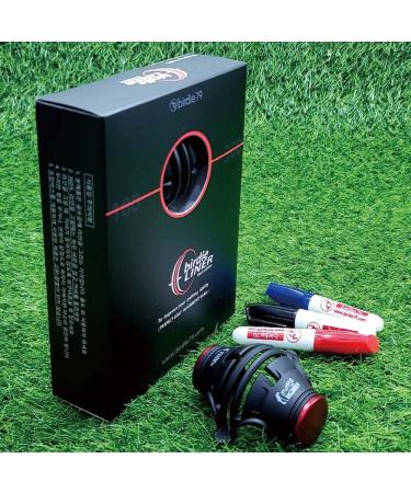 BIRDIE79 Premium 360-Degree+180-Degree Birdie Liner Drawing Alignment Tool Kit with Triple 3-Line Marker Pens - Golf Ball Marker Set with Gift Box - Patent Pending - Buy Online on GoSupps.com