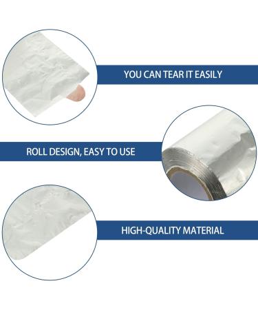 Minkissy 1 Roll Glass Tin Foil Holographic Nail Art Foil Gel Remover Foil Wraps Soak off Gel Nail Remover Nairl Art Supplies Decorative Stickers Nail Gel Nail Tin Foil Naylor Aluminum Foil - Buy Online on GoSupps.com