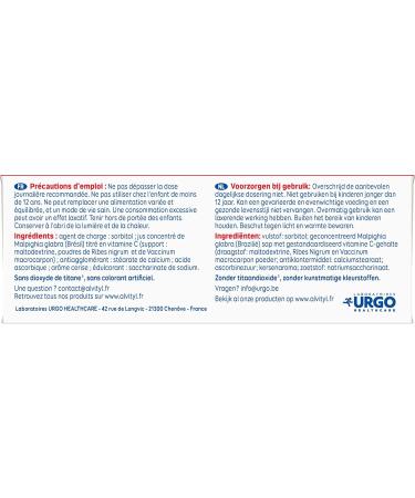 Alvityl - Acerola 1000 Tablets - Acerola - Vitamin C - 30 tablets 1/day - Buy Online on GoSupps.com