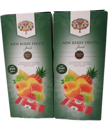 Berry Fruits Jewels Jelly Candy 300g Pack Of 2 Assorted Frutti Flavour Soft-Center Jellies Perfect Sweet Treat - Buy Online on GoSupps.com