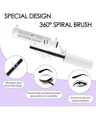 Erinde Cluster Lash Glue Remover 5ml | Gentle DIY Eyelash Extension & Makeup Remover | Non-Irritating Adhesive Remover - Buy Online on GoSupps.com