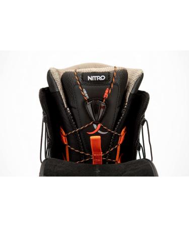 Nitro Snowboards Men's Anthem TLS 22 - All Mountain Freeride Freestyle Snowboard Boot with Quick Lacing Black 250 - Buy Online on GoSupps.com