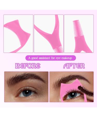 Ellxen 3-in-1 Eyelashes Tools Set for Women - Mascara Shield, Applicators, and Eyelash Comb - Buy Online on GoSupps.com