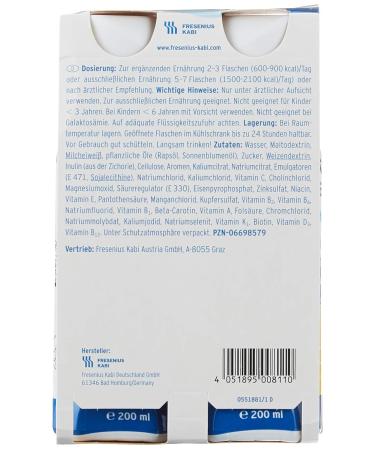 Fresenius Kabi Fresubin Energy Fibre Drink - Banana Flavor 200ml Bottles 24 Pack Nutritional Supplement for Energy and Fibre Boost International Shipping Available - Buy Online on GoSupps.com